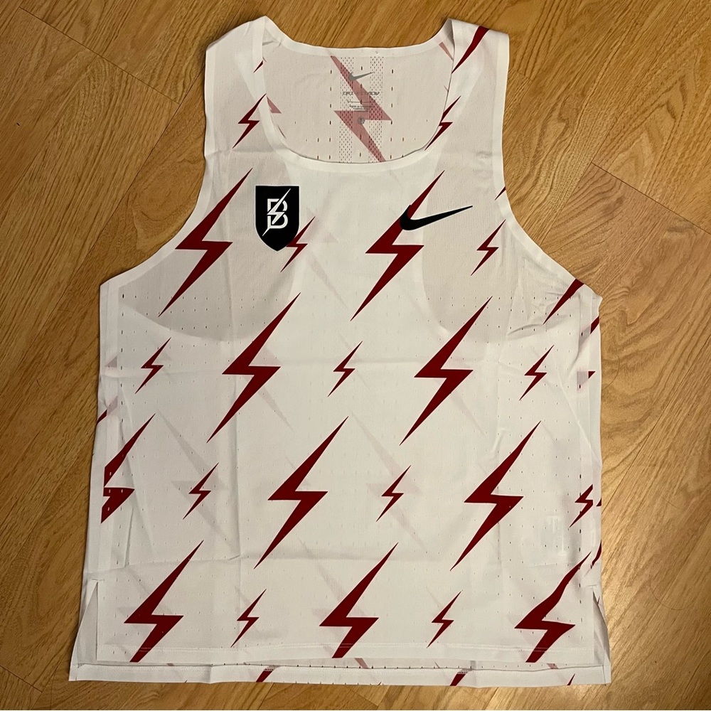 Nike Aeroswift Bowerman Track Club Running Singlet Men’s Size Large CW1257-100